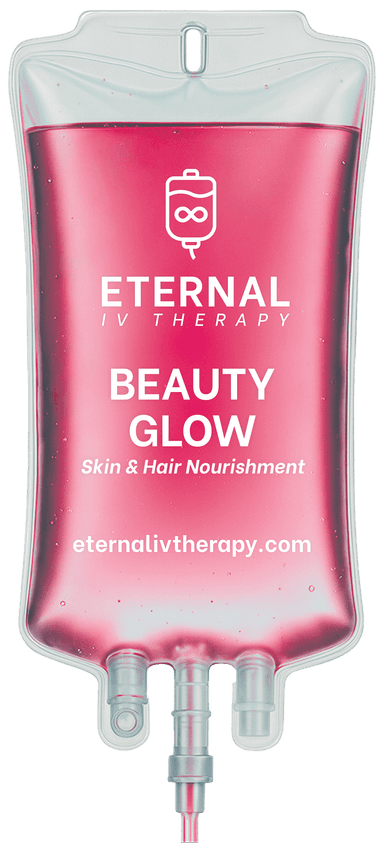Beauty Glow IV drip available in South Florida. IV for skin and hair nourishment.