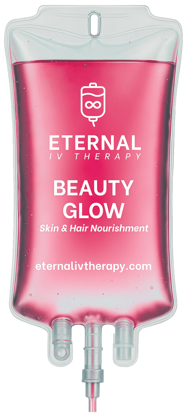 Beauty Glow IV drip available in South Florida. IV for skin and hair nourishment.